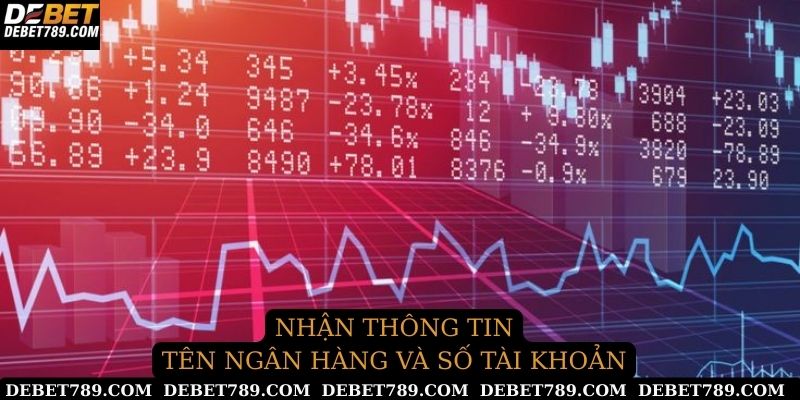 Nhập thông tin tên ngân hàng và số tài khoản