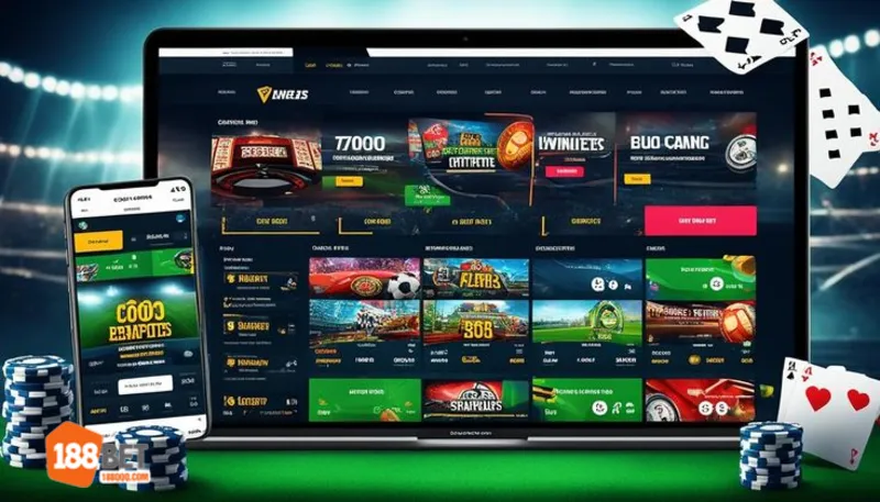 Nhà cái 188BET cung cấp nhiều trò cá cược thể thao đáp ứng mọi sở thích của khách hàng
